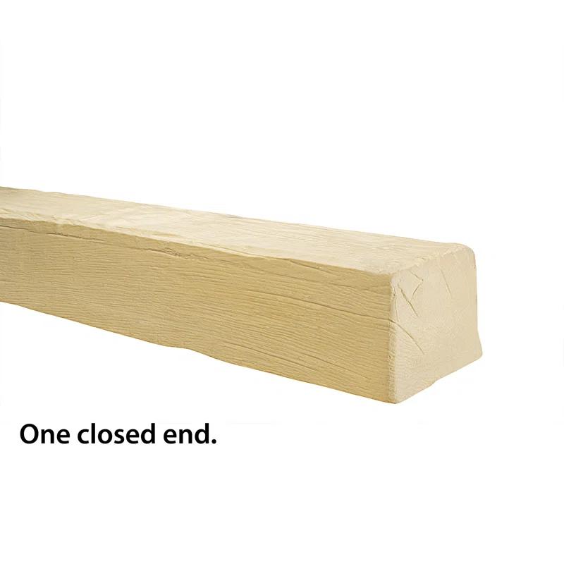 5-7/8 in x 7-7/8 in x 153 in Modern Faux Wood Beam
