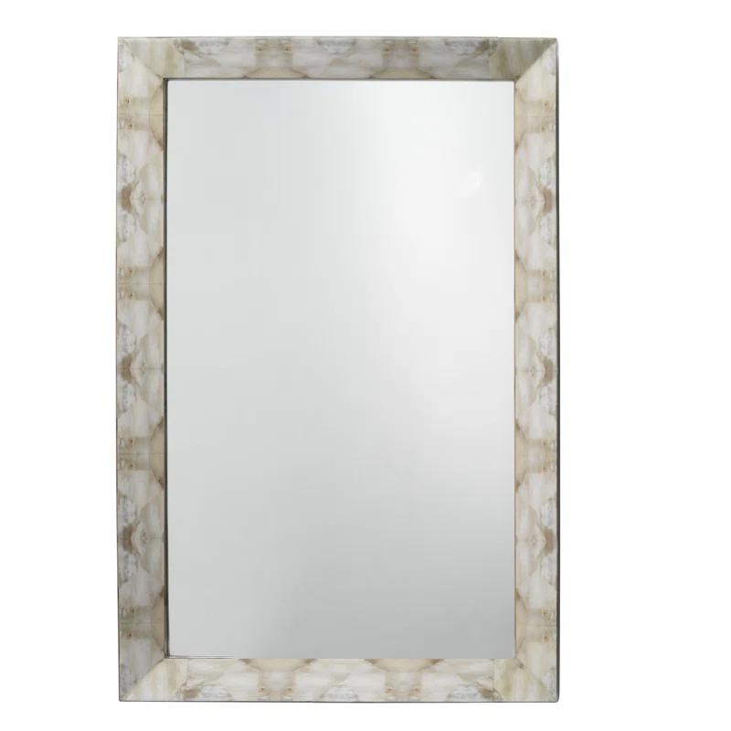 Jamie Young Company Fragment Engineered Wood Flat Wall Mirror