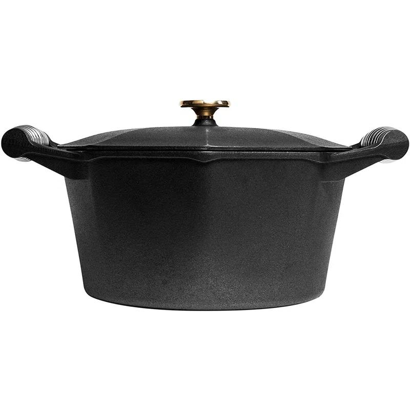 FINEX 5 Quart Cast Iron Dutch Oven
