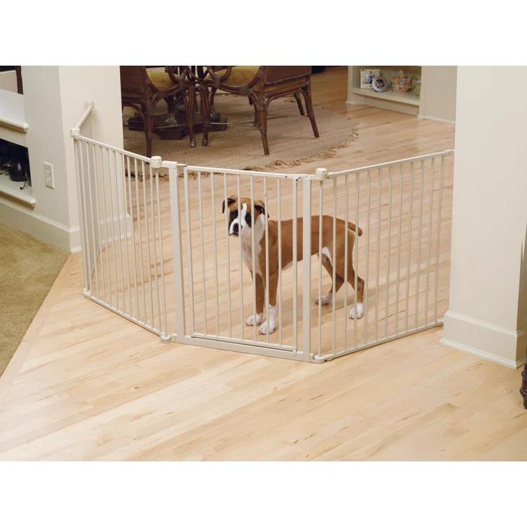 Carlson Pet Products 28'' H 6 Panel Metal Exercise Pen With Door