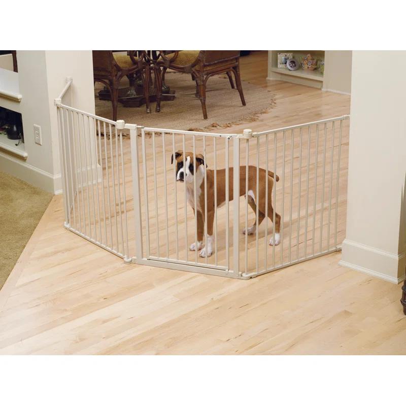 Carlson Pet Products 28'' H 6 Panel Metal Exercise Pen With Door