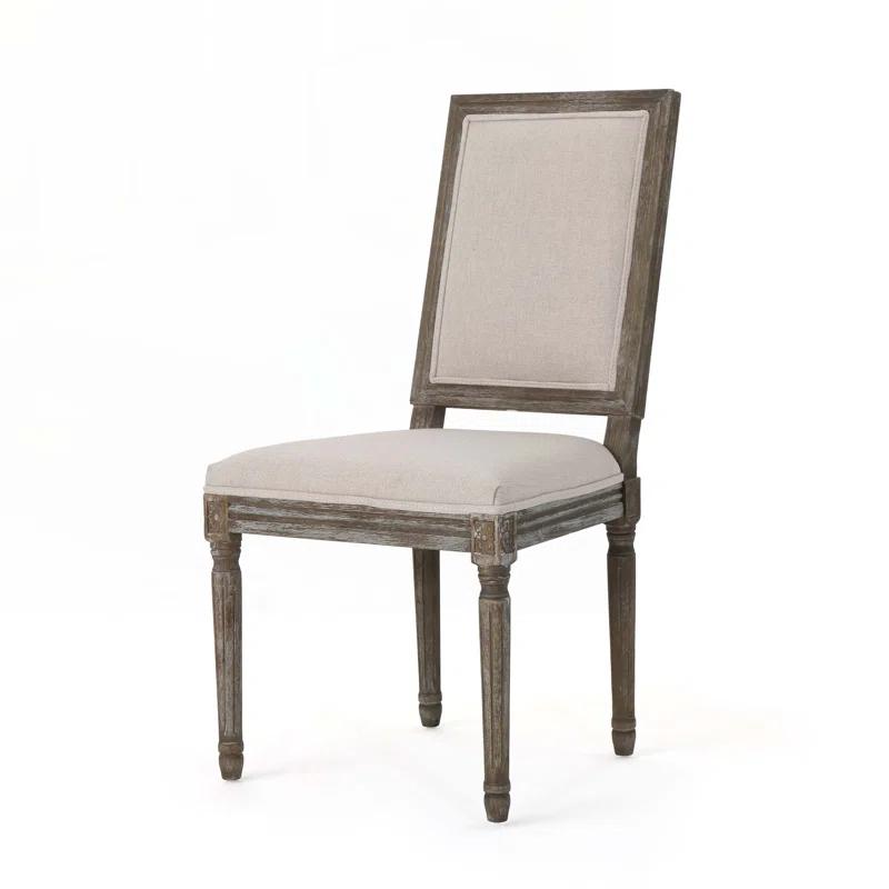 Libretto 20.5'' H Linen Upholstered Side Chair