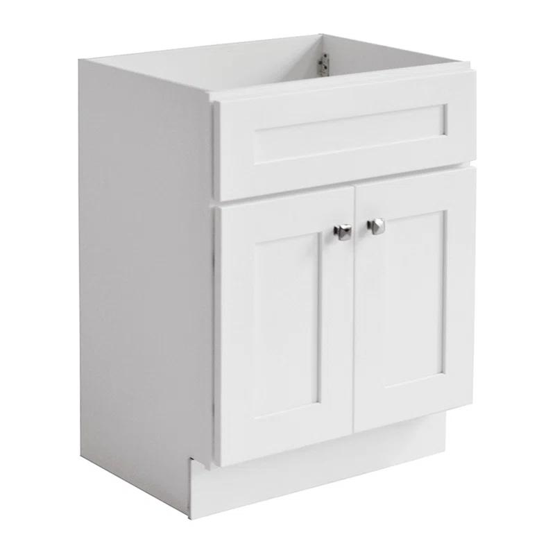 Design House Brookings 30 Inch Bathroom Vanity, Ready to Assemble, Solid Wood, Sherwin Williams – Design House, 587089