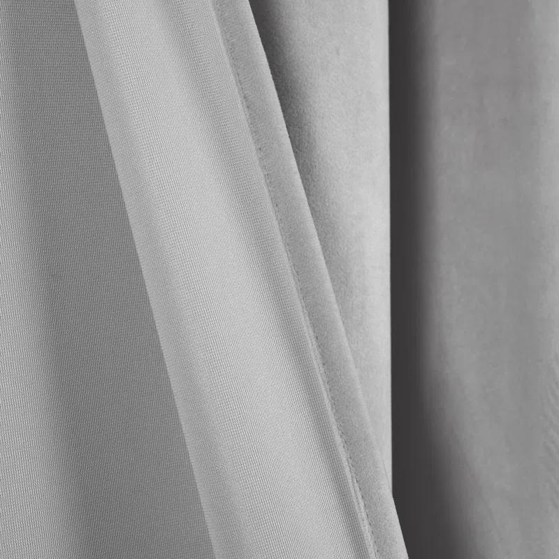 Lush Decor Prima Velvet Solid Velvet Solid Room Darkening Thermal Curtain Panels (Set of 2)