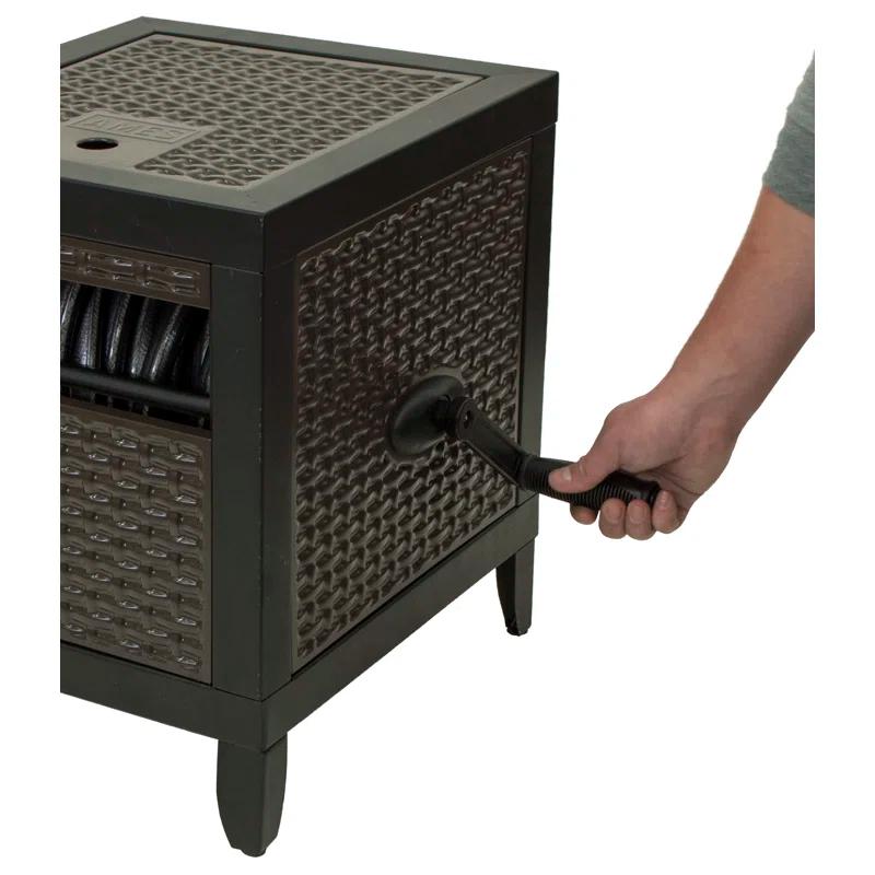 Ames Metal Hose Reel Cabinet with Auto-Track Rewind