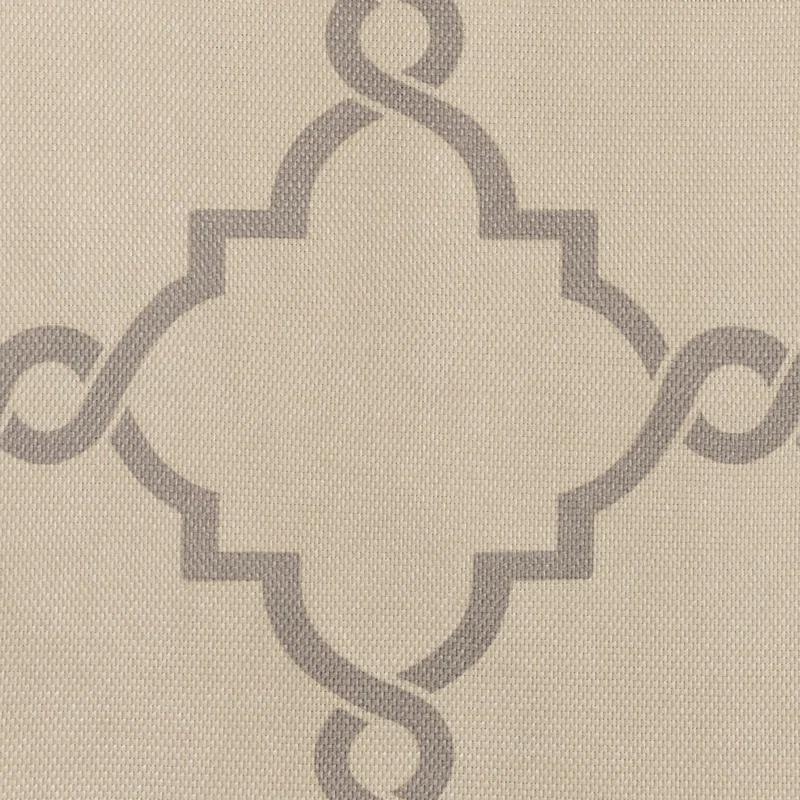 Madison Park Fretwork Print Grommet Top Window Curtain Panel
