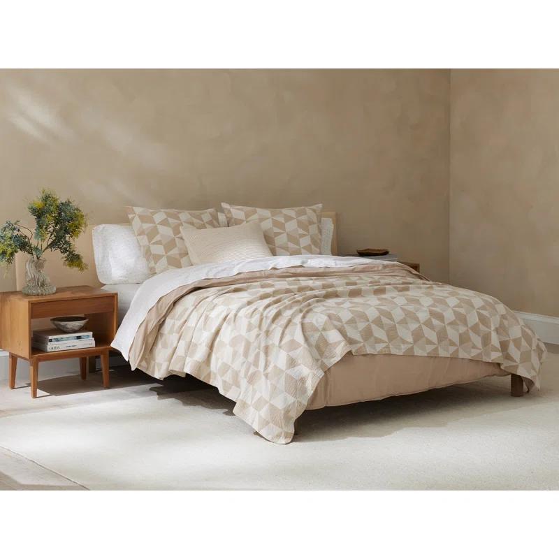 Pismo 100% Cotton Woven Organic Throw Blanket