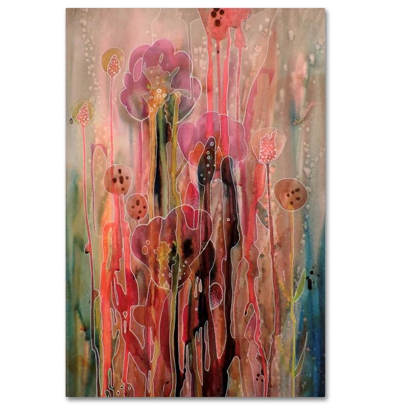 Trademark Fine Art Sylvie Demers " Chercher La Lumiere " by Sylvie Demers Painting Print