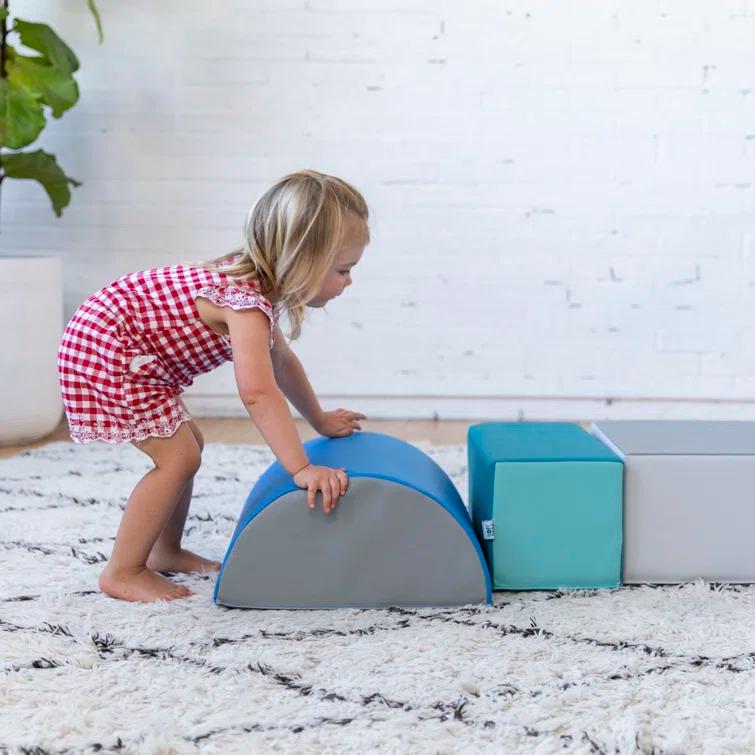 ECR4Kids SoftZone Climb and Crawl Playset, Building Blocks, 5-Piece & Reviews | Wayfair