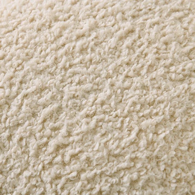NordECO HOME Faux Fur Throw Pillow Covers Soft Teddy Polyester Square Throw Pillow Cover & Reviews | Wayfair
