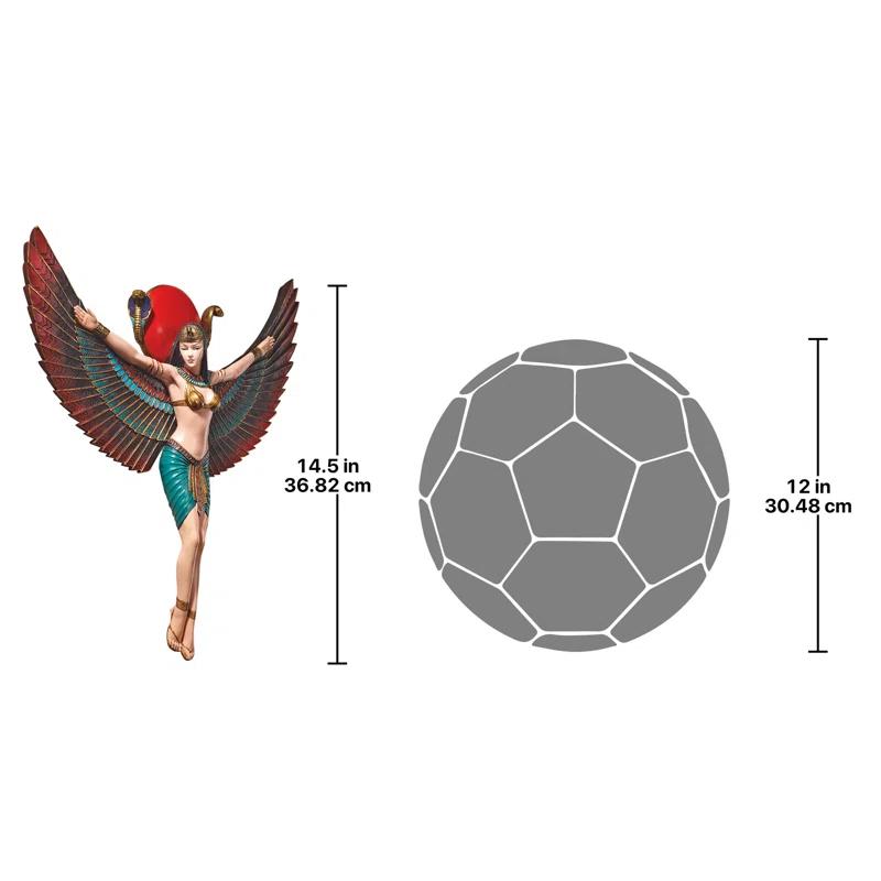 Design Toscano Egyptian Goddess Isis Wall Sculpture