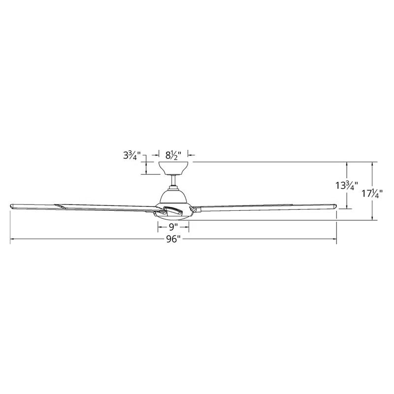 Modern Forms Hydra 8 - Blade Outdoor LED Smart Standard Ceiling Fan with Wall Control and Light Kit Included, Works With Alexa and iOS or Android App