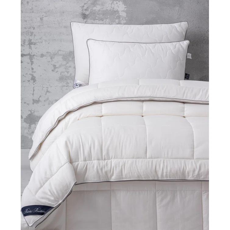 Brooks Brothers Fill Power All Season Tencel Down Alternative Comforter