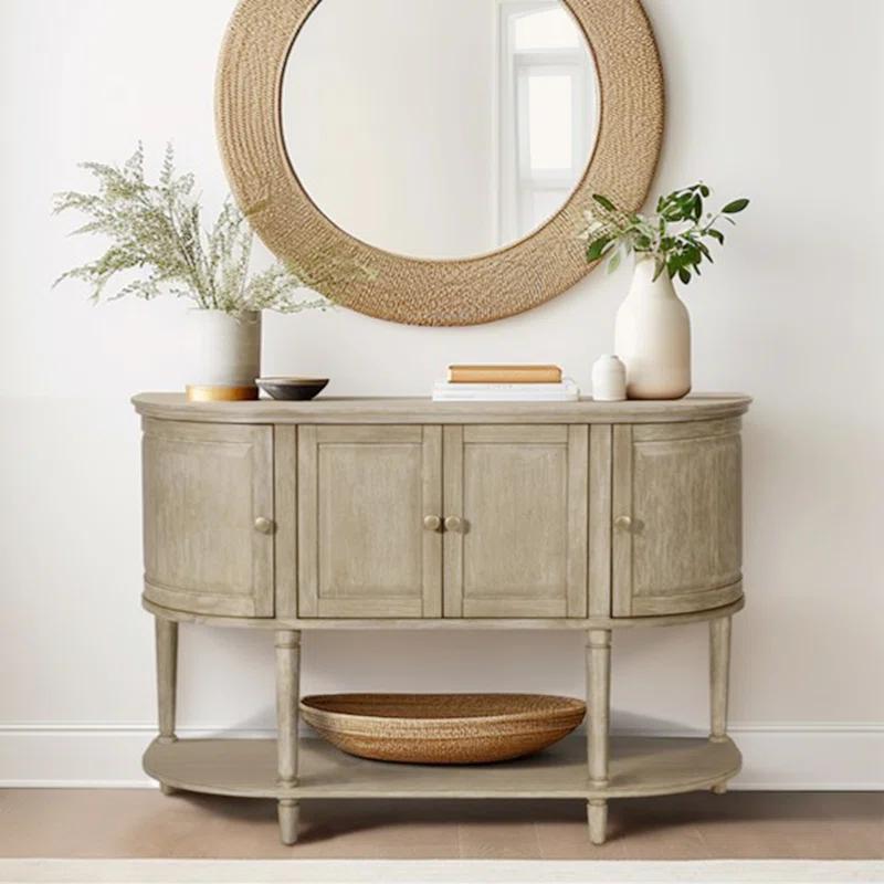 Ayanna Accent Cabinet With Lower Shelf