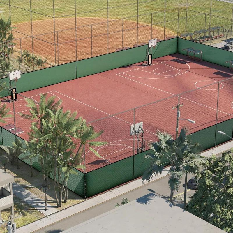 Amgo Fence Privacy Screen Heavy Duty Windscreen with Bindings & Grommets