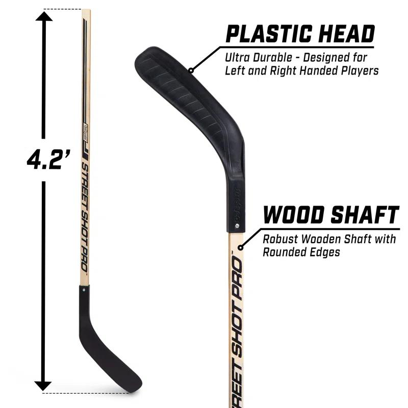GoSports Hockey Street Sticks (Set of 2)