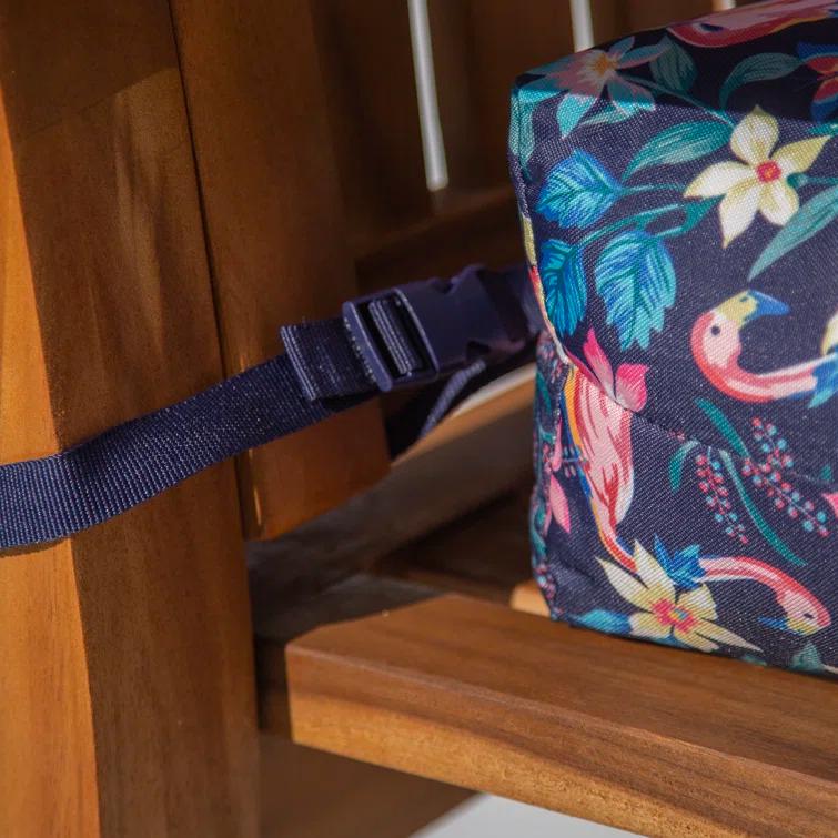 Vera Bradley Vera Bradley by Classic Accessories Water-Resistant Patio Chair Cushions (Set of 2)