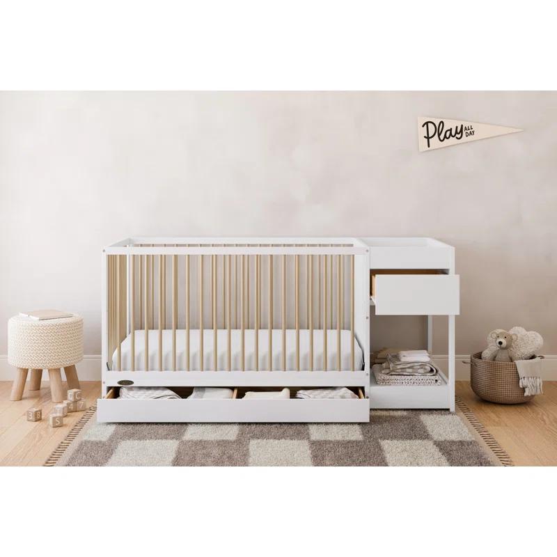 Teddi 5-in-1 Convertible Crib with Storage