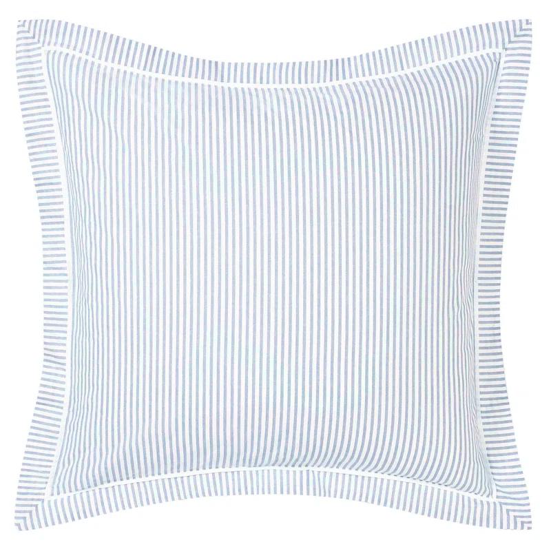 Laura Ashley Laura Ashley Nora Blue Cotton Comforter Bonus Set