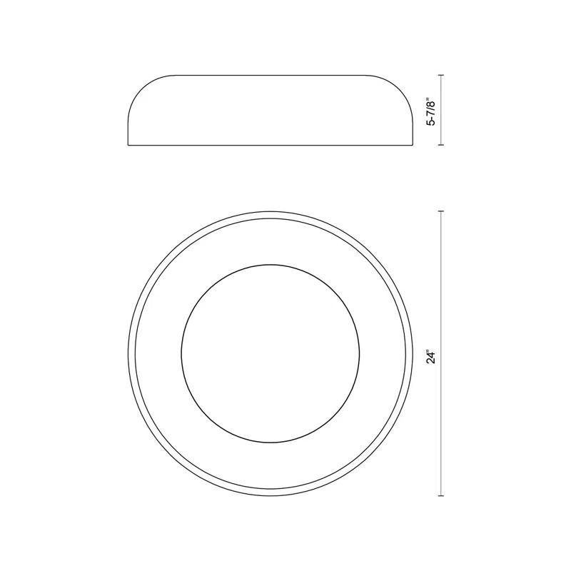 Kuzco Lighting LED Flush Mount