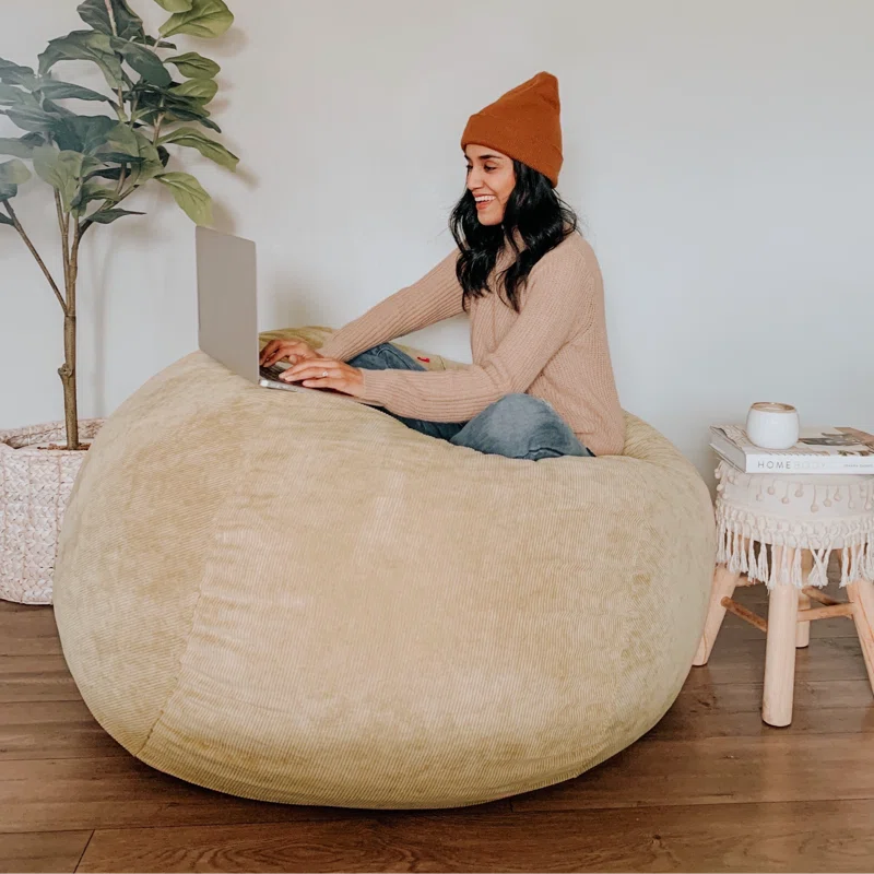 CordaRoy's CordaRoy's Corduroy Convertible Bean Bag Chair