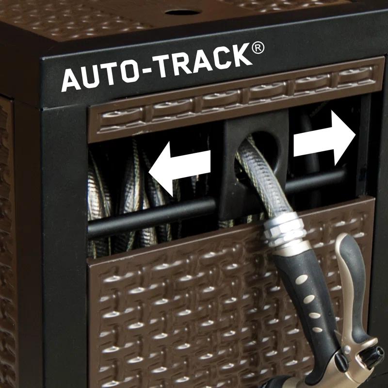 Ames Metal Hose Reel Cabinet with Auto-Track Rewind