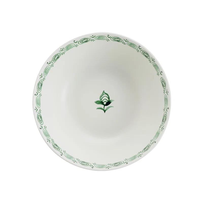 Fitz and Floyd Fitz And Floyd Green Sicily Serve Bowl/Salt & Pepper Set