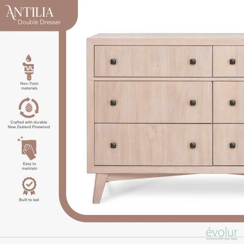 Evolur Antilia Kids 6 - Drawer Dresser
