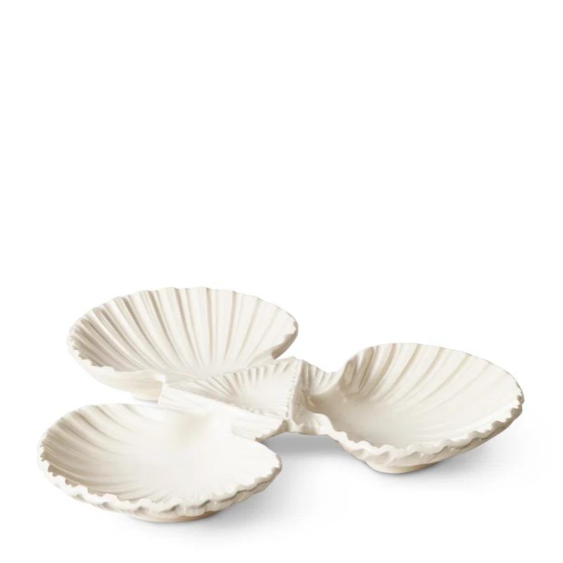 AERIN Shell 3-Bowl Dish | Wayfair