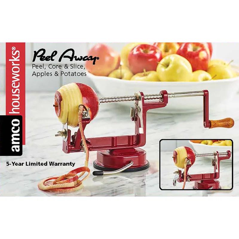 Amco Houseworks Back To Basics Cast Iron Apple/Potato Multi-Peeler with Suction Base