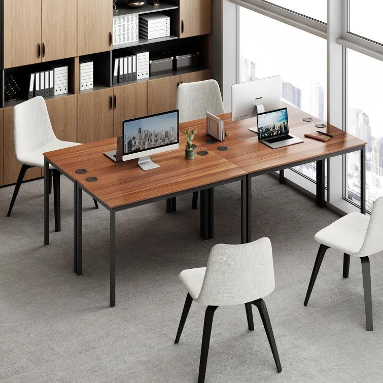 Eureka Ergonomic Metal Base Computer Desk