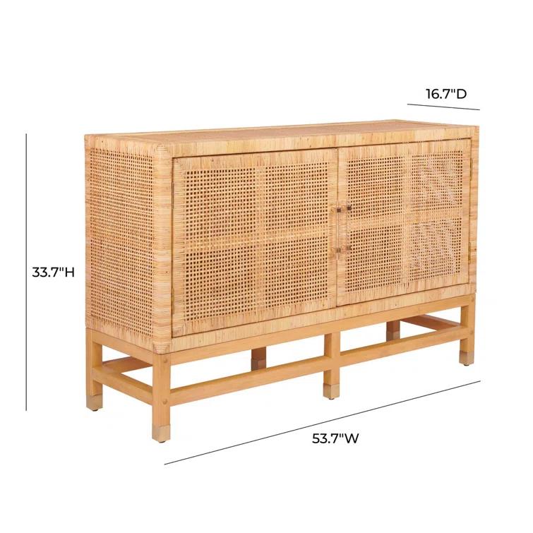 TOV Furniture Amara Woven Buffet | Wayfair