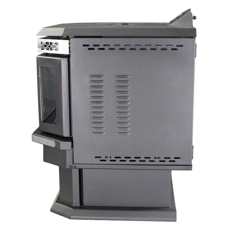 Ashley Hearth Ashley Bay Front Pellet Heater - Solid Fuel Appliance