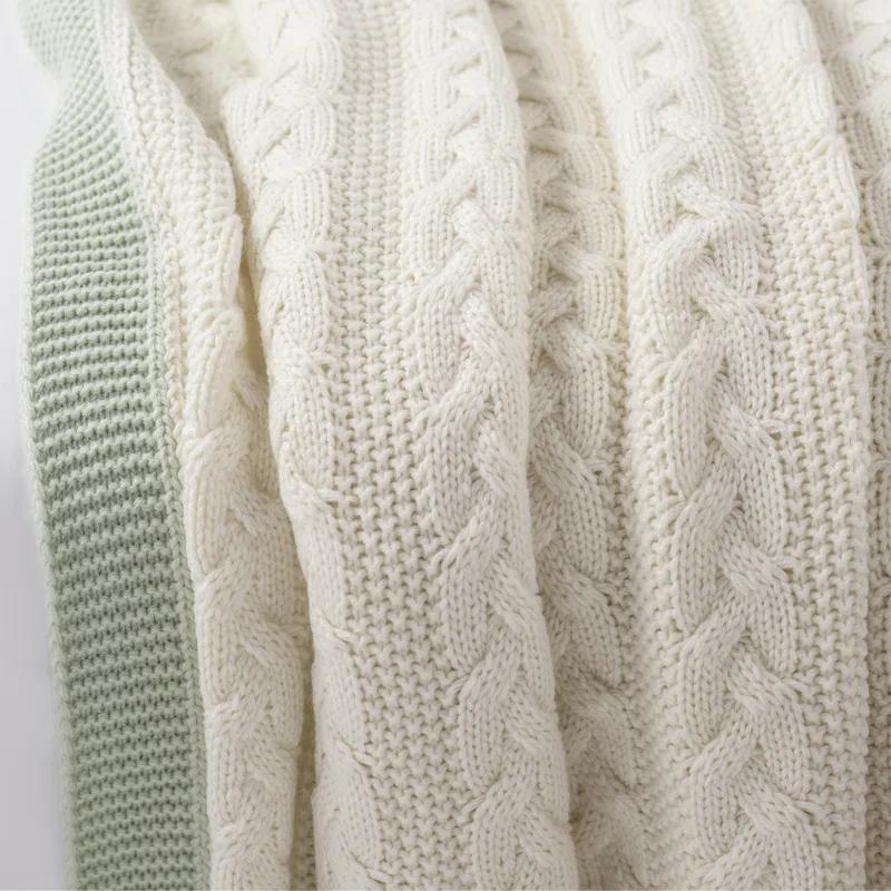 Allied Home Cable Knit Throw Blanket