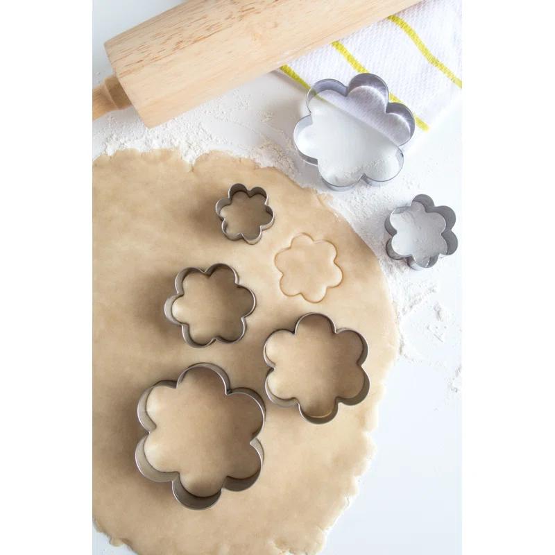 Fox Run Brands Fox Run Brands 6 Piece Flower Cookie Cutter Set