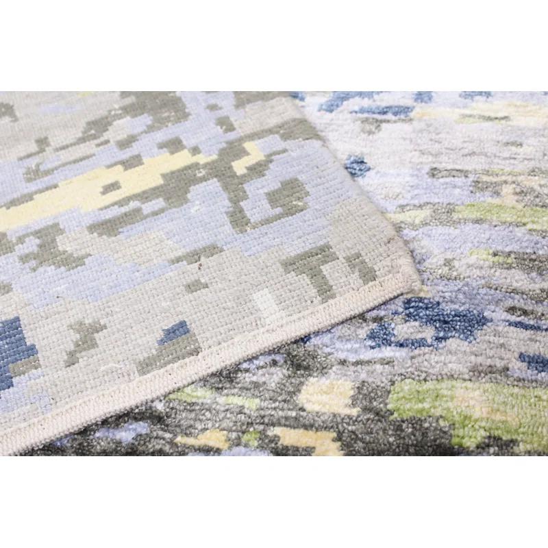 Bashian Rugs Cascade Viscose Abstract Indoor Rug
