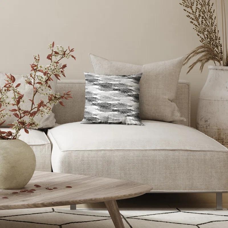 Americanflat Abstract Blurred Throw Pillow With Premium Polyester