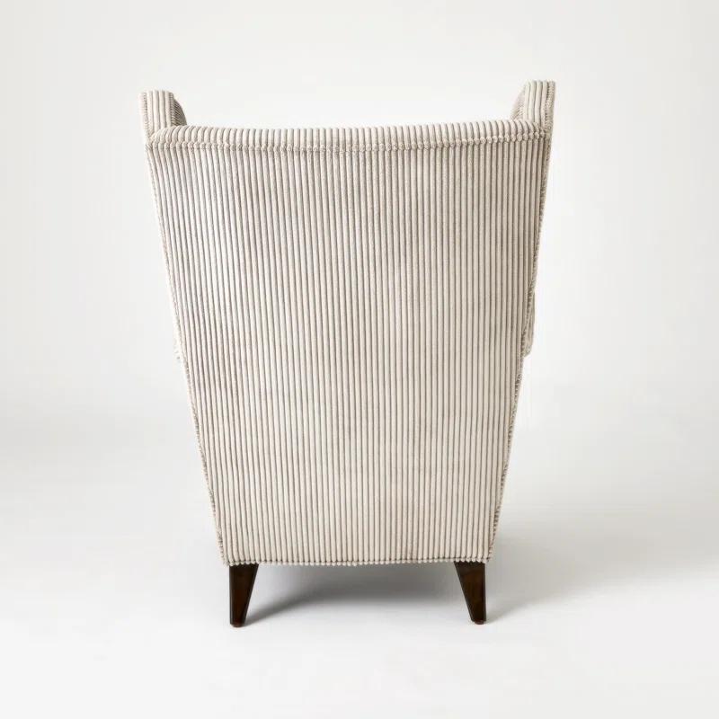 Upholstered Wingback Chair