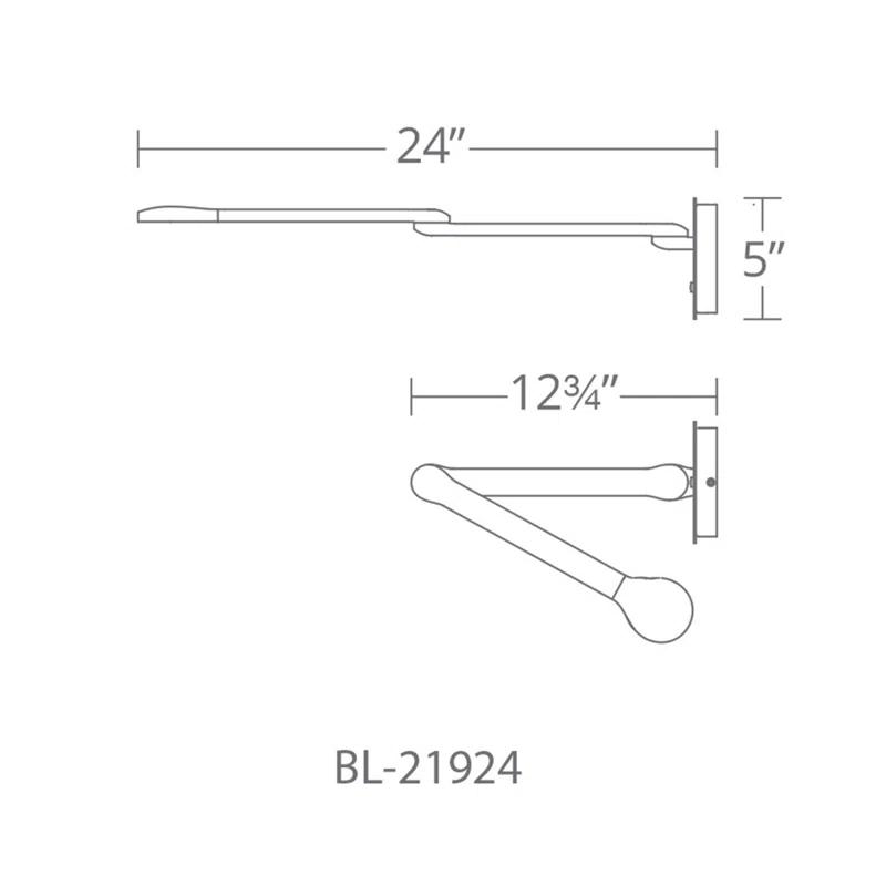 Modern Forms Reflect Aluminum LED Swing Arm Sconce
