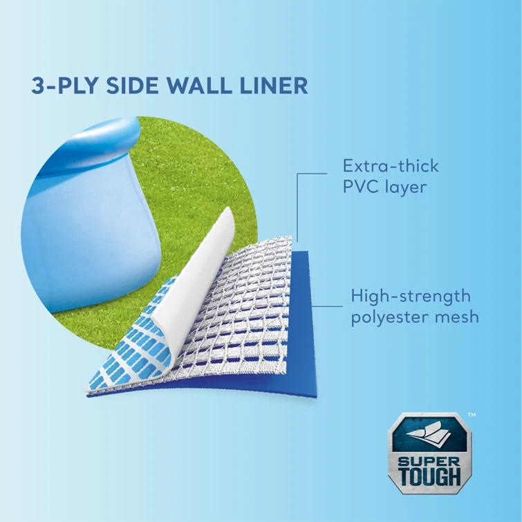 Intex Intex Easy Set Inflatable Kid Swimming Pool Only