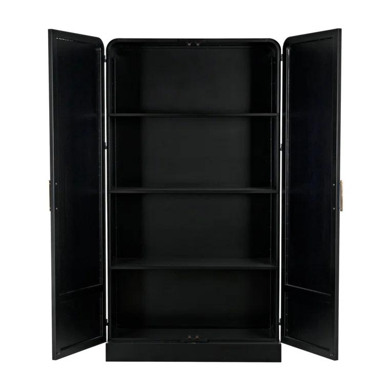 Noir Tresor Steel Armoire