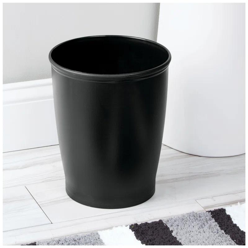 iDesign iDesign Kent Plastic Wastebasket Trash Can, 8.25" x 10"