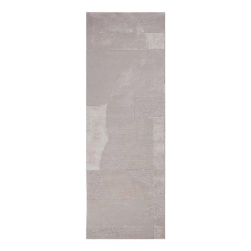LOOMY Handmade Tufted Taupe Area Rug