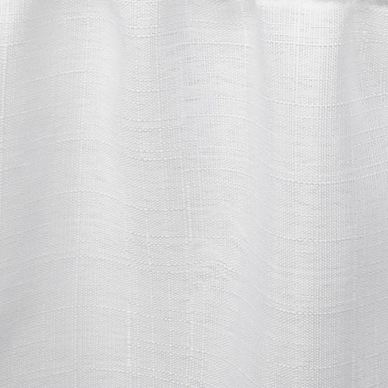 Amalgamated Textiles Exclusive Home Loha Light Filtering Rod Pocket Tie Up Shade