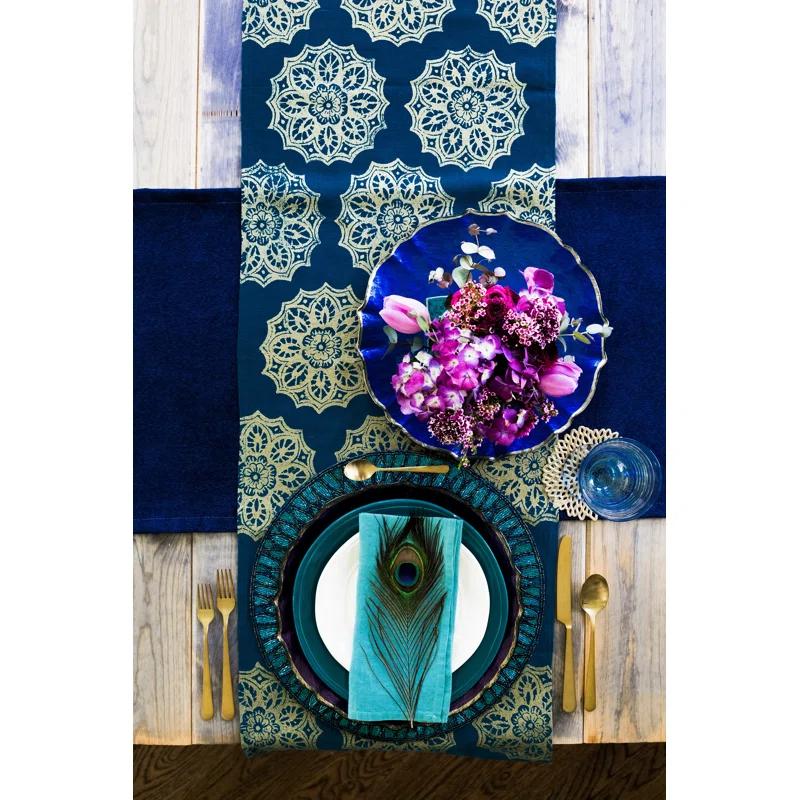 Viva by Vietri Baroque Glass No Pattern Charger