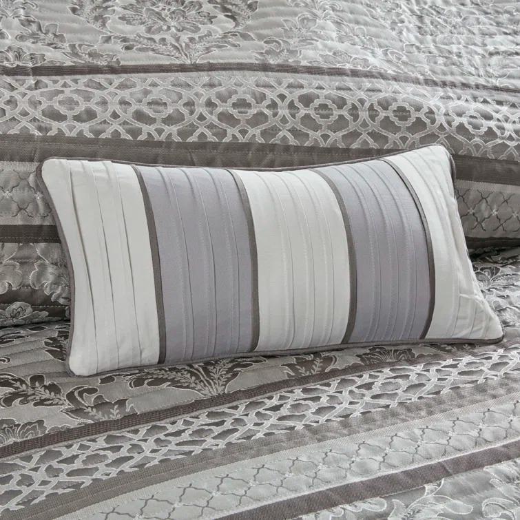 Madison Park Bellagio 7 Piece Jacquard Comforter Set
