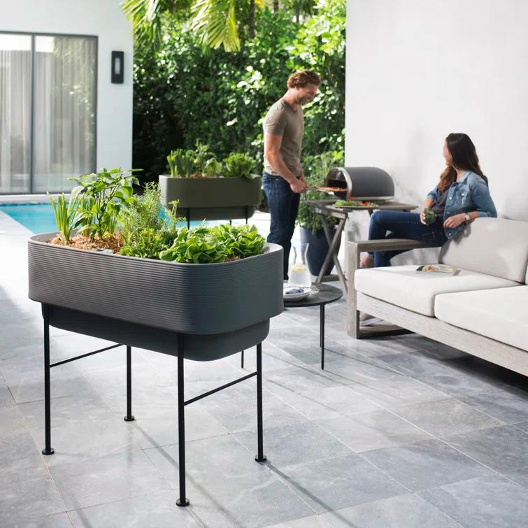 Nest Self Watering Raised Planter Box