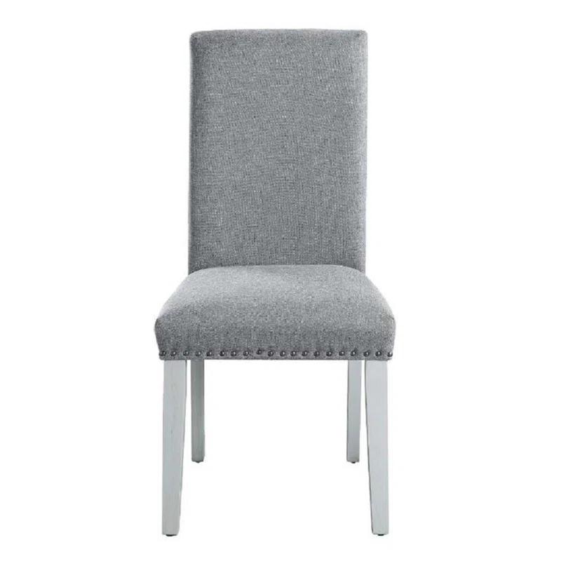 ACME Furniture Linen Upholstered Side Chair