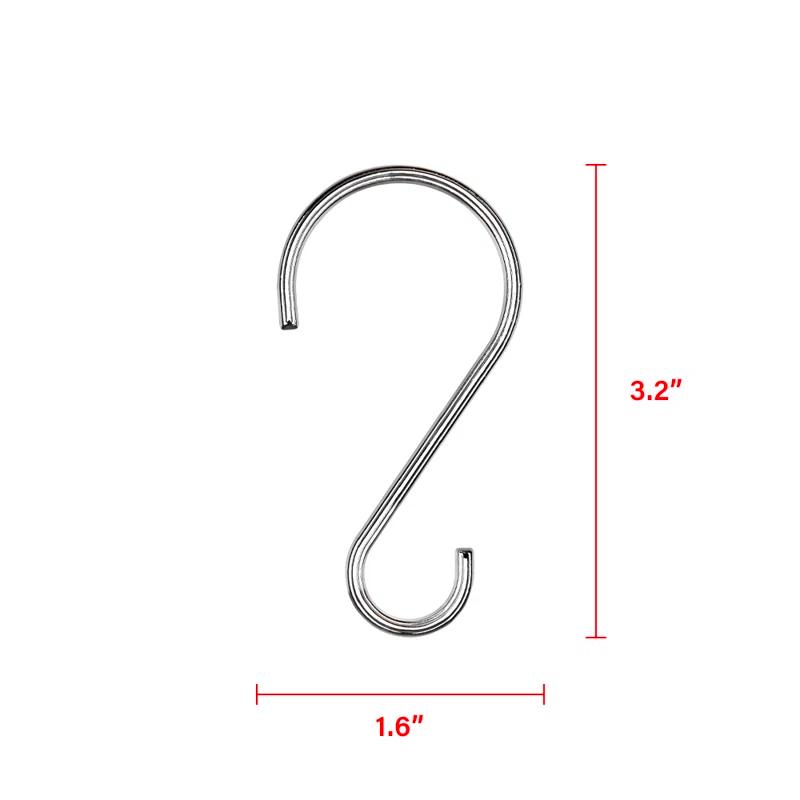 Utopia Alley Zinc Shower Curtain Hook