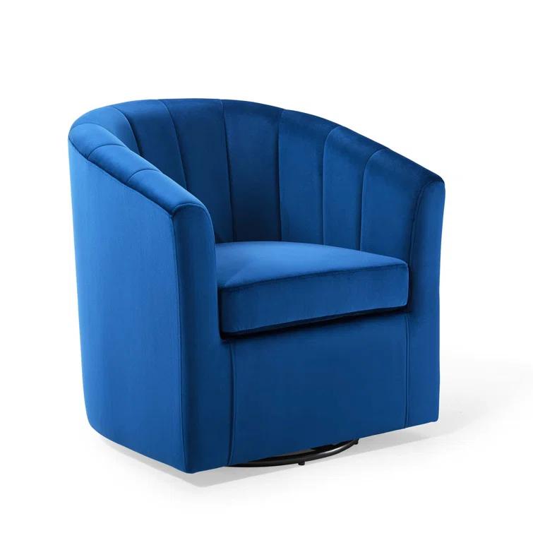 Modway Modway Prospect Performance Velvet Swivel Armchair